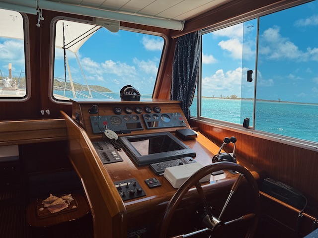 Buccara XV alongside the dock
