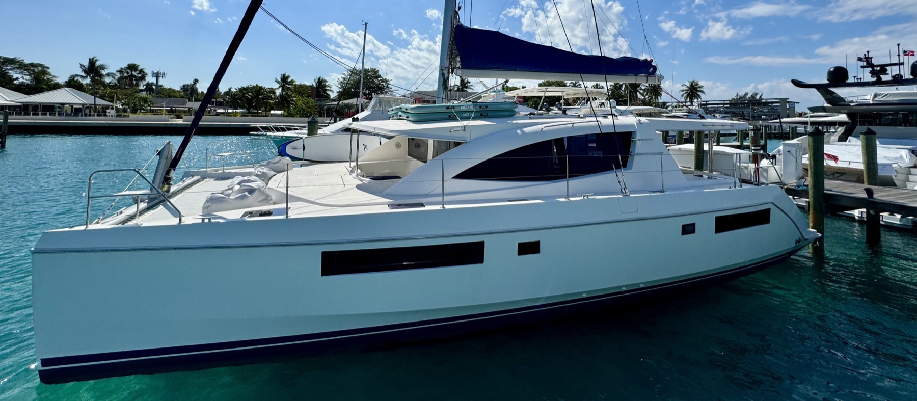 Clicquot moored alongside