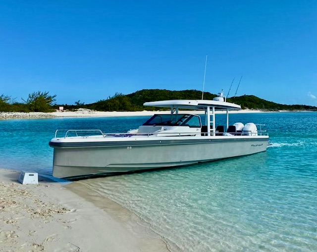 Island Hopper on a sand beach